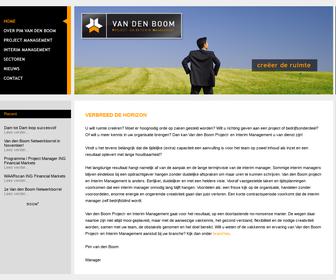 Van den Boom Project- en Interim Management Hold. B.V.