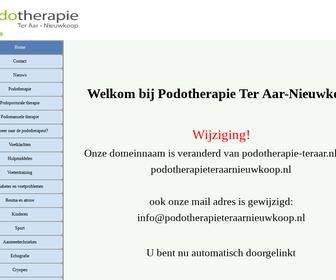 http://podotherapieteraarnieuwkoop.nl