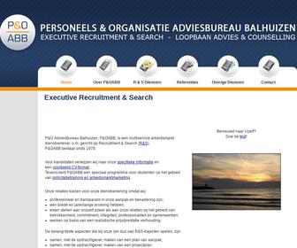 P&O ABB Pers. & Organisatie Adviesbureau Balhuizen