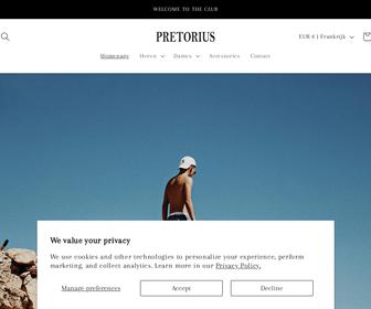 http://www.pretorius.store