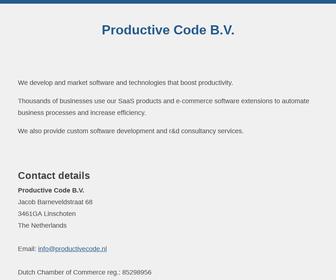 http://www.productivecode.nl