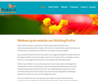 Stichting ProFor - Profession. Vrijwilligersorg.