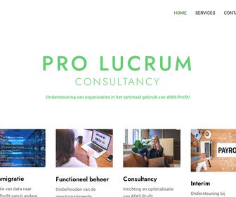 Pro Lucrum Consultancy B.V.