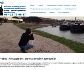 ProSub Investigations