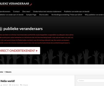 http://www.publiekeveranderaar.nl