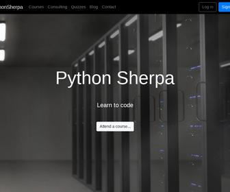 PythonSherpa