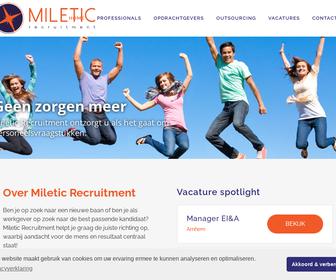Miletic Recruitment
