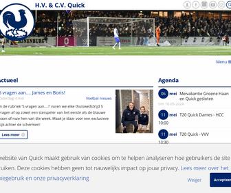 Haagse Voetbal- en Cricketver. 'QUICK'