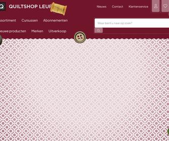 Grand cijfer Discriminatie Quilt Shop 'Leur' in Etten-Leur - Textiel en stoffen - Telefoonboek.nl -  telefoongids bedrijven