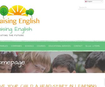 http://raisingenglish.com