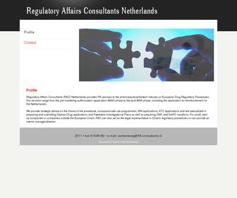 Regulatory Affairs Consultants Netherlands