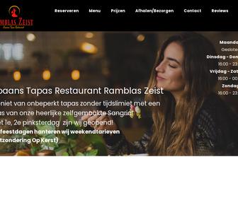 Spaans Restaurant Ramblas Zeist