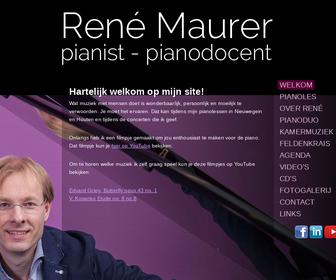 R. Maurer, pianist/docent
