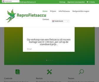 Repro Fietsaccu