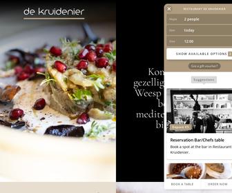 http://www.restaurant-dekruidenier.com