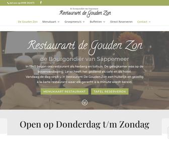 http://www.restaurantdegoudenzon.nl