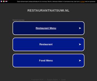 http://www.restaurantnatsumi.nl
