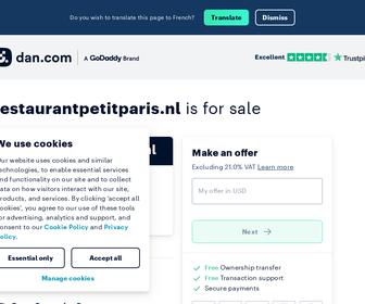 http://www.restaurantpetitparis.nl