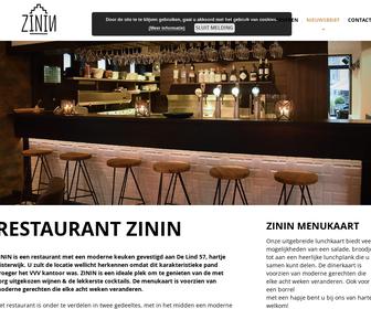 http://www.restaurantzinin.nl