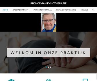 Rik Hofman, Fysiotherapie