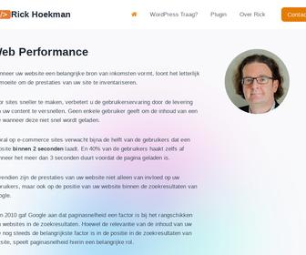 Rick Hoekman - Web Performance & Security