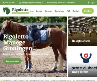 http://www.RigolettoManege.nl