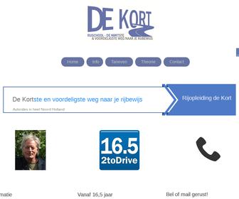 http://www.rijopleidingdekort.nl