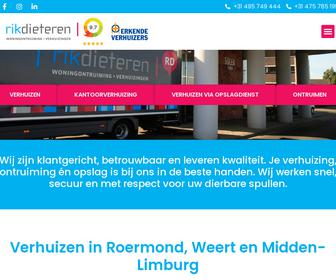 Rik Dieteren Woningontruiming en Verhuizingen in Roermond - - Telefoonboek.nl - telefoongids bedrijven