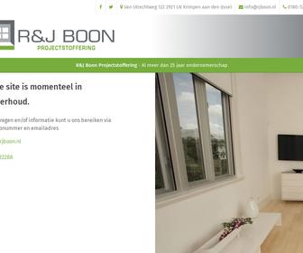 R & J Boon Projectstoffering