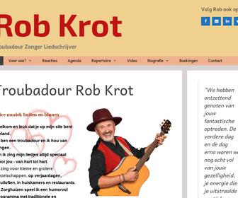 Troubadour Rob Krot / Eik Producties