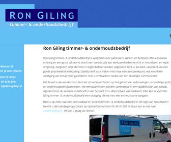 Timmer- en Onderhoudsbedrijf Ron Giling