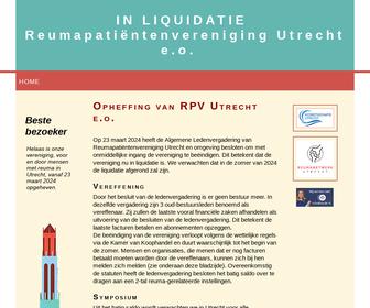 Reumapatiëntenvereniging Utrecht en omgeving