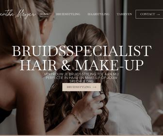 Samantha Meijer Bruidsspecial. Hair & Make-up