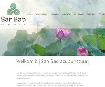 San Bao acupunctuur, Monique van de Geest-Rietvelt