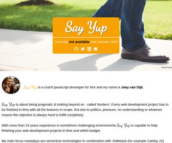 Say Yup Freelance B.V.
