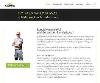 Ronald van der Wal schilderwerken & onderhoud