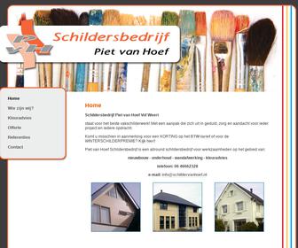 Schildersbedrijf Piet van Hoef