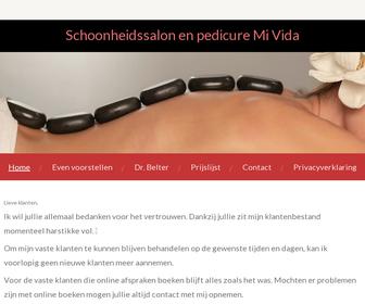 Schoonheidssalon en pedicure Mi Vida