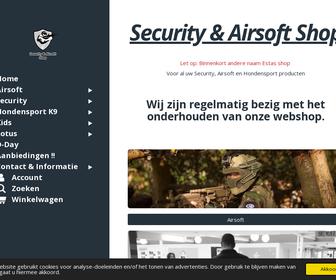 Security en Airsoft shop