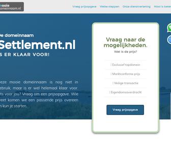 http://www.settlement.nl