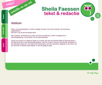 Sheila Faessen tekst & redactie