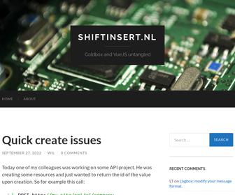 http://www.shiftinsert.nl