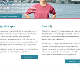 Sigrid Stam - Haptotherapie