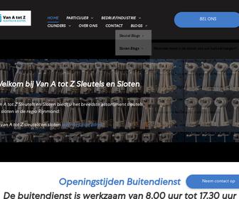 Van A tot Z Sleutels en Sloten de sleutel en sloten specialist