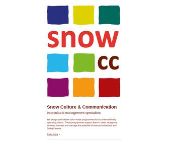 Snow Culture and Communication