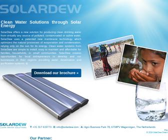 Solar Dew Clean Water B.V.