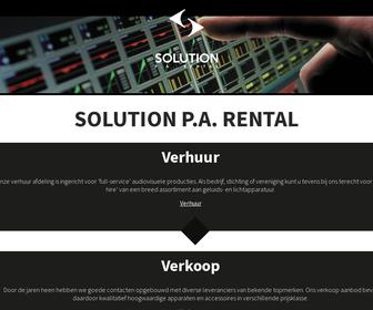 Solution P.A. Rental