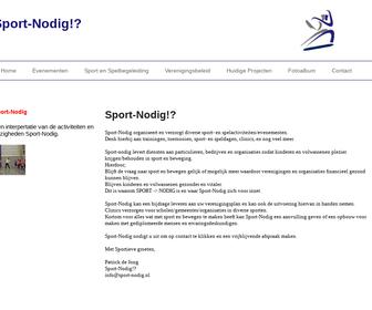 http://www.sport-nodig.nl