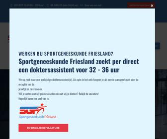 Sportgeneeskunde Friesland B.V.