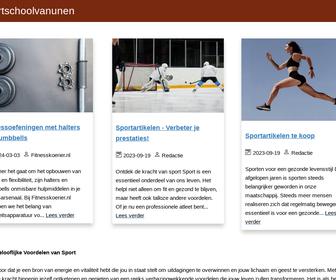 http://www.sportschoolvanunen.nl
